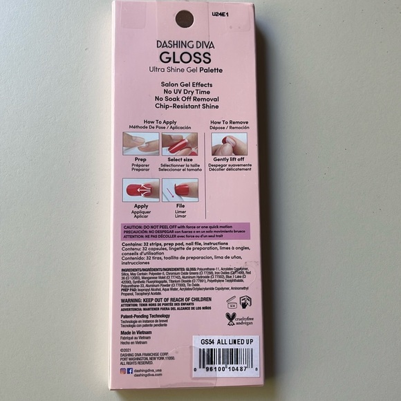 Dashing Diva Gloss Gel Nail Strip Kit in All Lined Up - Picture 3 of 5